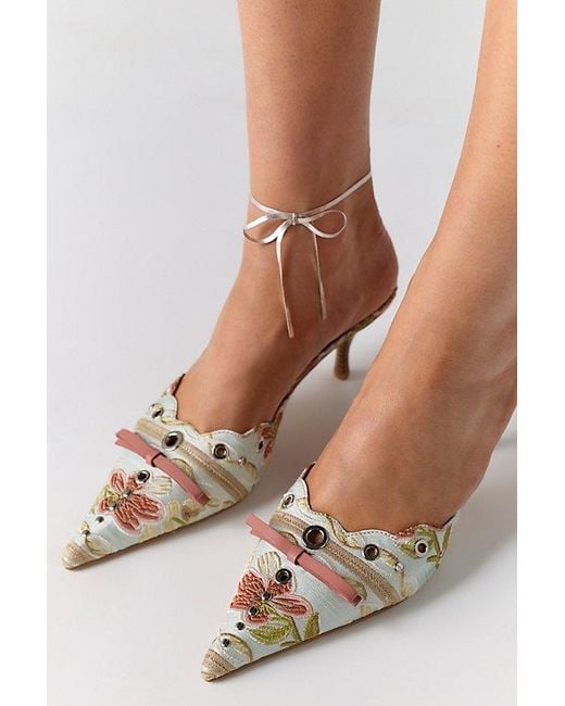 Jeffrey Campbell Brown Arabella Heels By