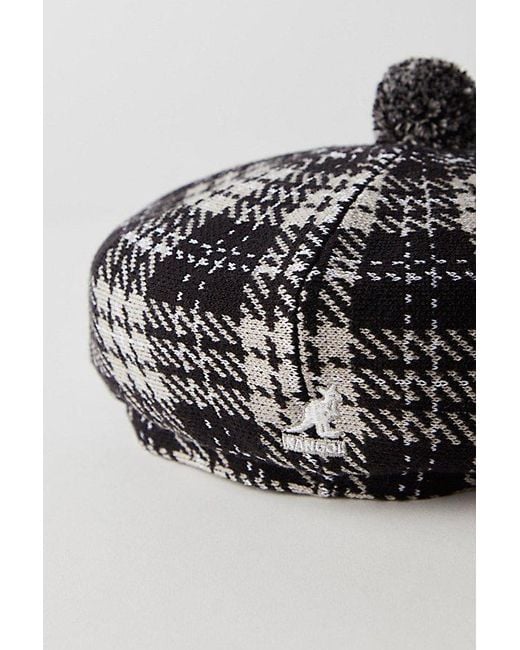 Kangol Black New Heritage Flat Cap