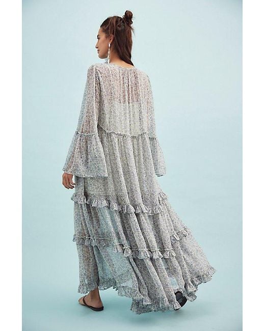 long sleeve maxi wedding dress Ivory Satin Long Sleeves Embroidery Wedding Dress MW835
