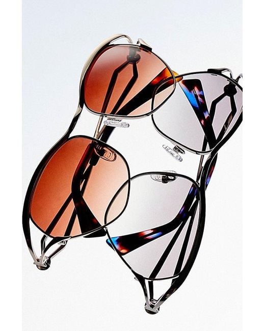 Free People Black Priestly Premium Polarized Sunglasses