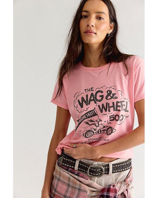 Mother Red Im Over It Tee
