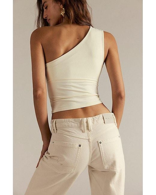 Free People Natural Tennessee Low-Rise Boyfriend Jeans
