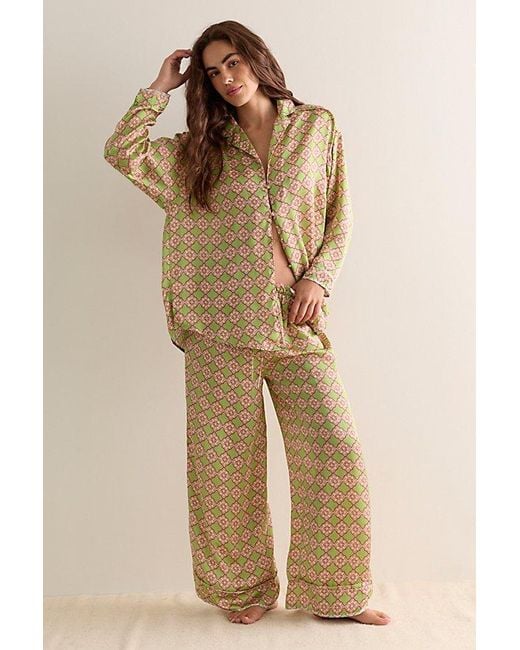 Intimately By Free People Brown Dreamy Days Pyjama Set By