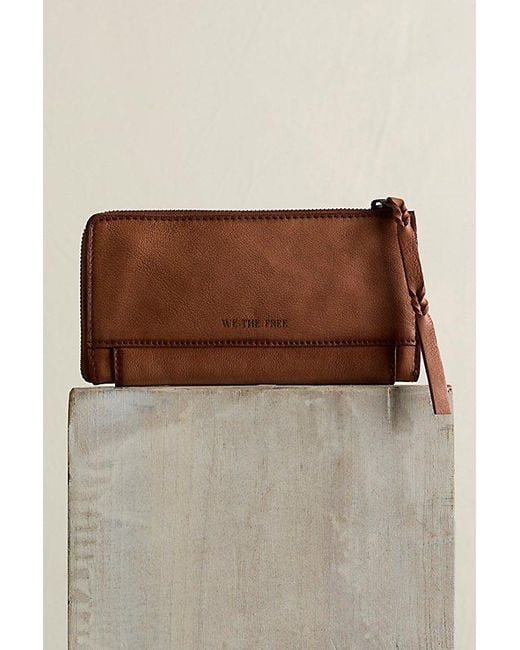 Free People Red Emerson Wallet