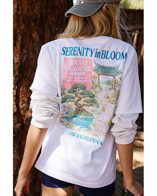 Fp Movement Black Hikari Gardens Tee