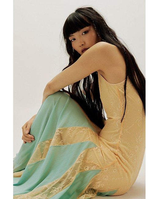 gold sequin strapless dress Women's The Main Look Strapless Sequin Maxi Dress in Gold main image 1