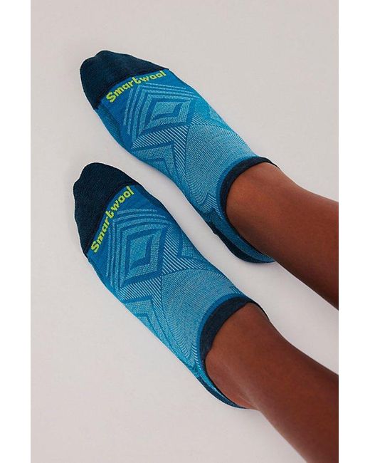 Smartwool Blue Run Zero Ankle Socks