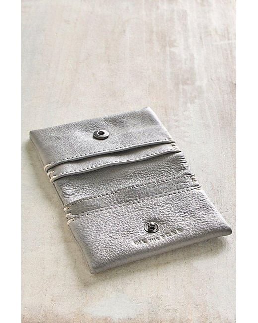 Free People Gray Mini Cove Wallet