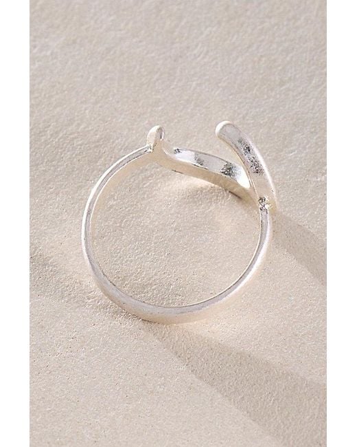 Free People Natural La Luna Ring