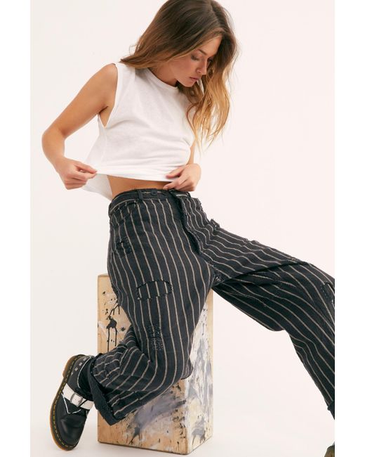Free People Multicolor Emmett Trousers By Magnolia Pearl