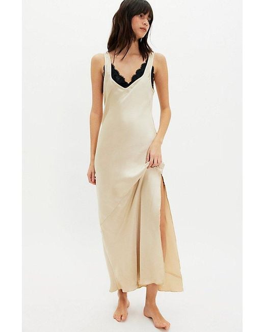 Intimately By Free People Natural Simply The Best Maxi Slip Dress By