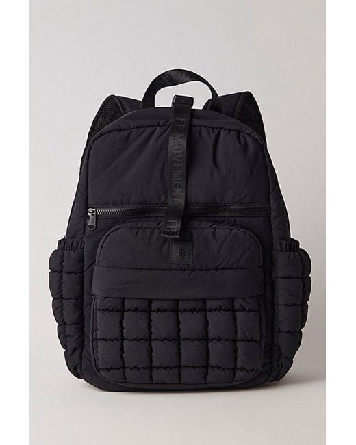 Fp Movement Black Quilted Backpack