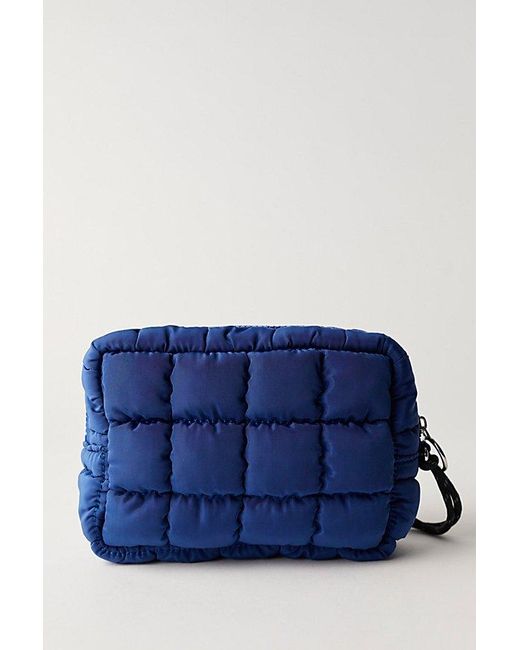 Fp Movement Blue Quilted Mini Case