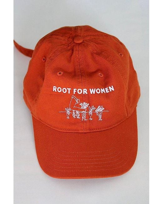 Overseasoned Orange Root For Baseball Hat