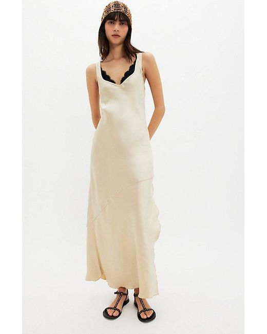 Intimately By Free People Natural Simply The Best Maxi Slip Dress By