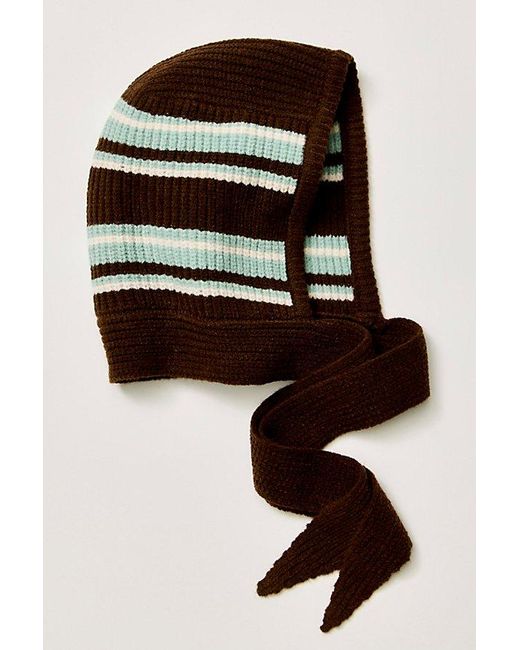 Free People Natural Rugby Stripe Balabonnet