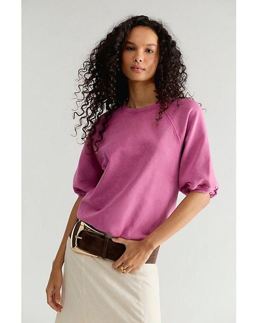 Free People Pink Better On Sweatshirt