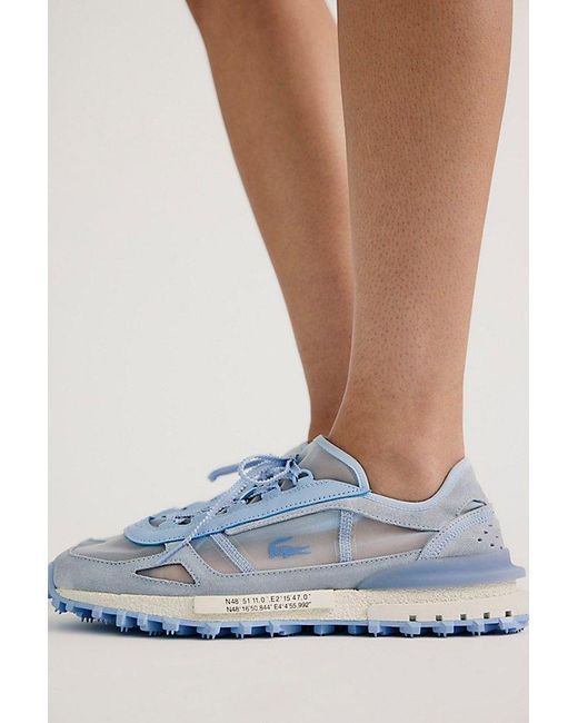 Lacoste Blue Elite Active Mesh Sneakers