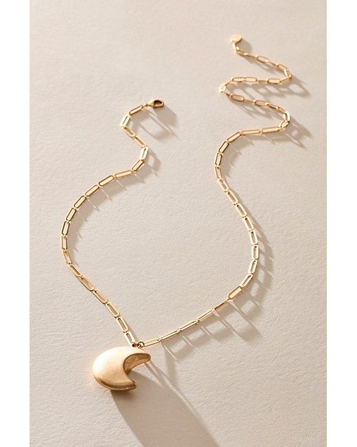 Free People Natural Spektor Heart Pendant Necklace