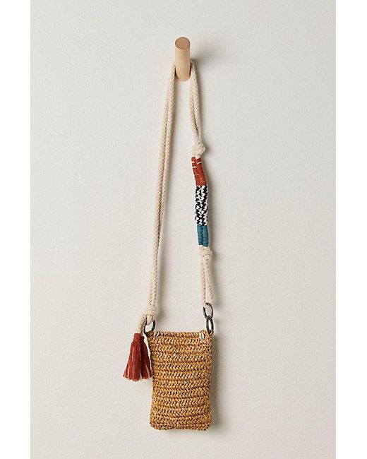 Free People Natural Sail Away Shell Purse