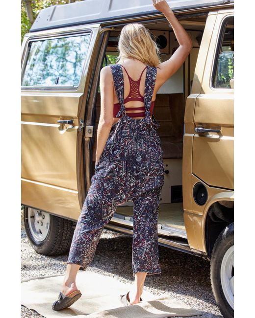 Pilcro Smocked Printed Jumpsuit | Anthropologie Japan - Women's Clothing,  Accessories & Home