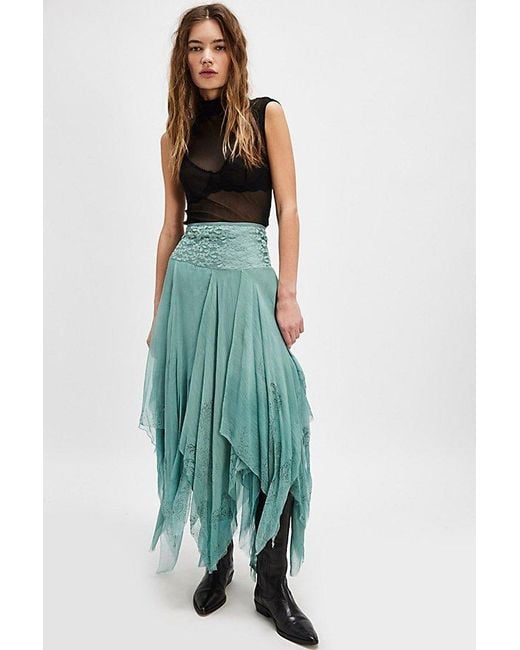 Nigel Preston Green Fairy Chiffon Convertible Skirt