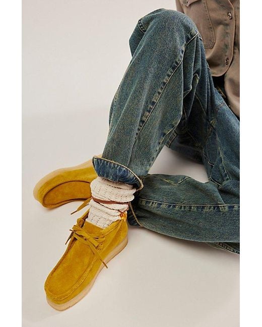Clarks Yellow Wallabee Boots