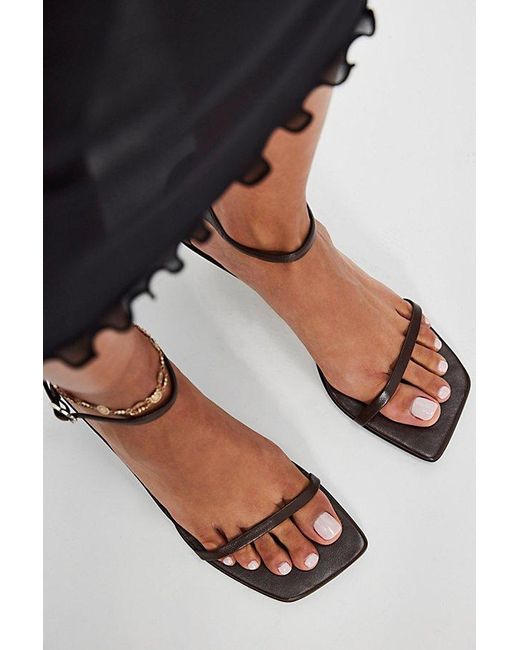 Jeffrey Campbell Black On The Low Mini Wedges By