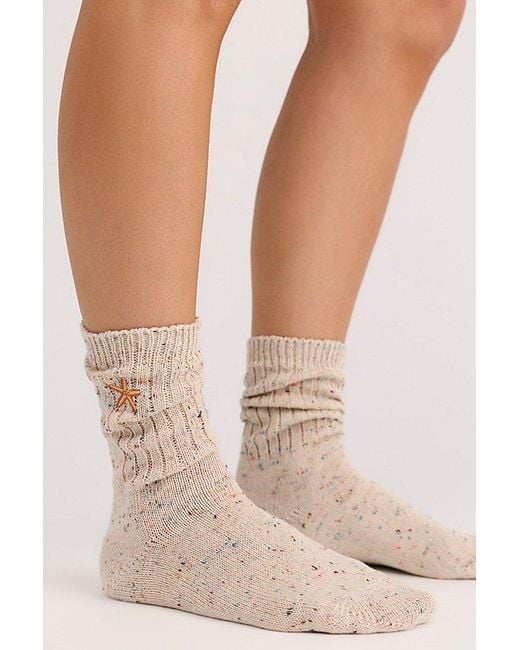 Free People Blue Halcyon Heritage Sock Pack