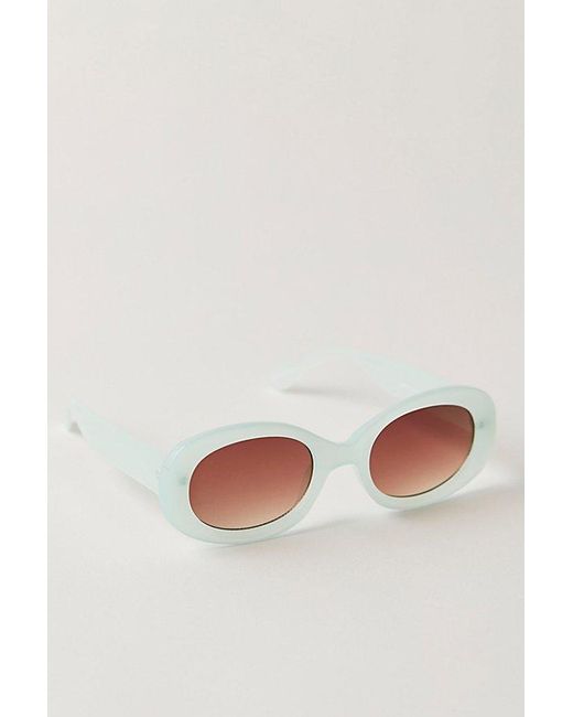 Free People Multicolor Thea Round Sunnies