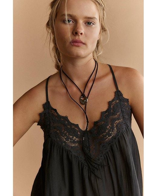Intimately By Free People Black Fiona Cami By