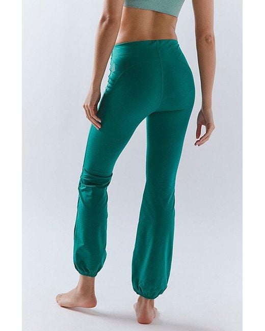 Fp Movement Green Let's Bounce Bubble Pants