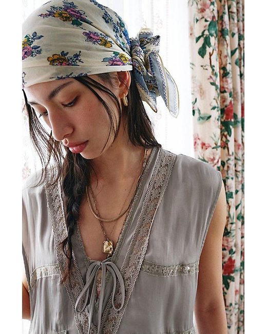 Free People Natural Oversized Coin Necklace