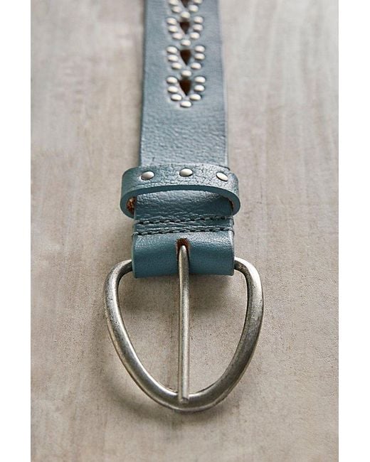 Free People Blue Preston Stud Belt