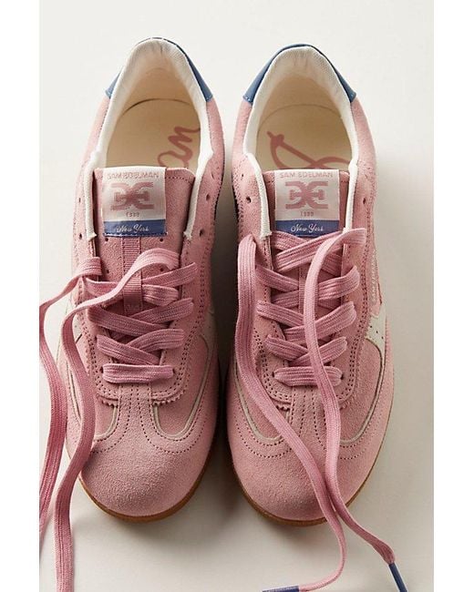 Sam Edelman Pink Kallen Sneakers