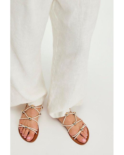 MIA Natural Teagen Strappy Sandals By