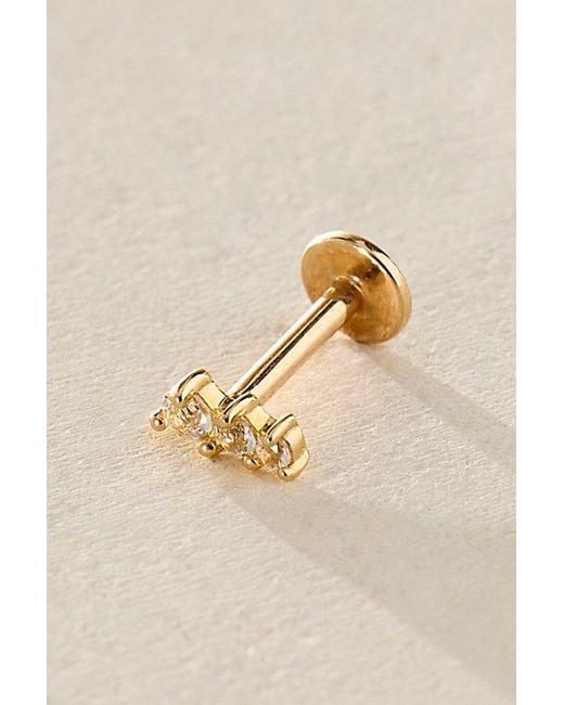 Local Eclectic Metallic Shimmer Flatback Earrings
