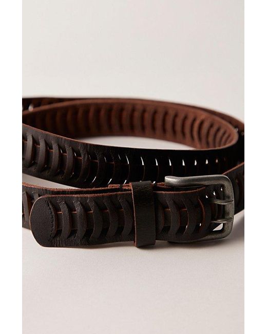 Free People Natural Encore Leather Belt