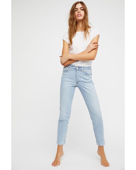 levi's wedgie bauhaus blue