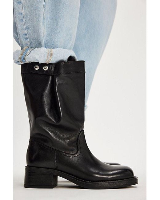 Pavement Black Thera Slouch Boots By