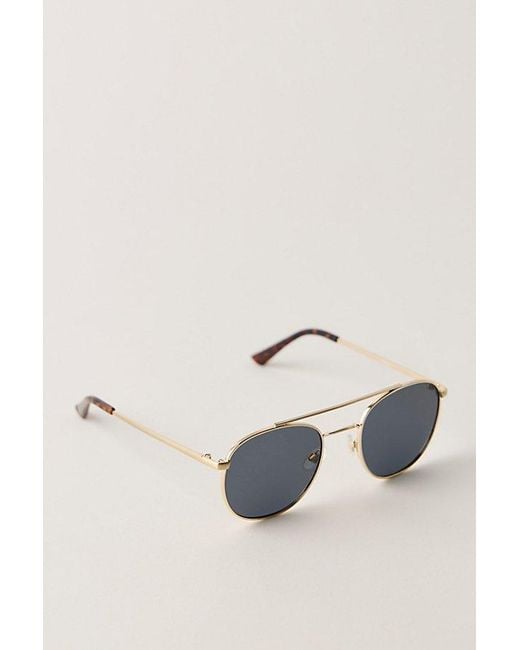 Free People Black Easton Polarized Sunglasses