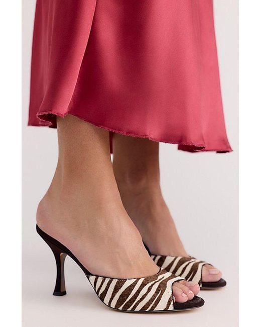 Sam Edelman Red Jeanie Heels