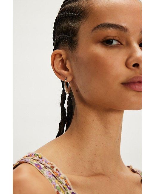 Free People Natural Everyday Hoops, Set Of 3