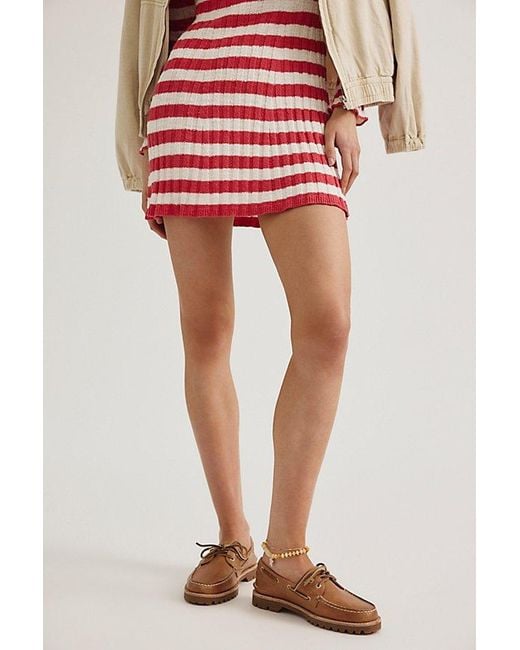 Sperry Top-Sider Red 2-Eye Lug Sole Boat Shoes