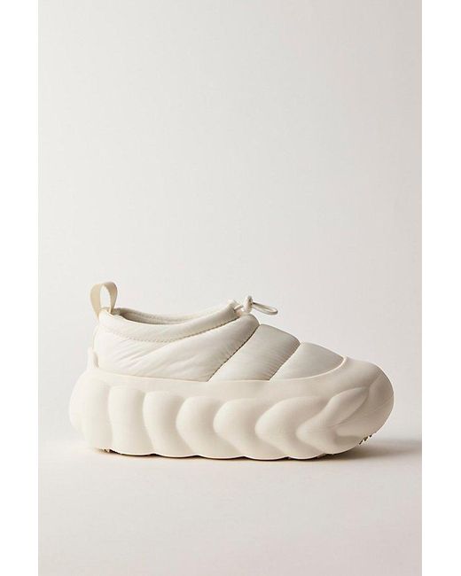 CROCSTM Natural Overpuff Shorty Slip-Ons