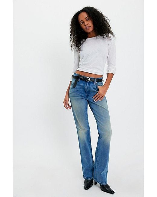 Wrangler Blue Wrancher Mid-Rise Bootcut Jeans