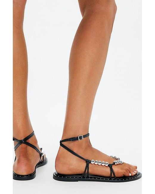 Vicenza Natural Riviera Beaded Sandals By