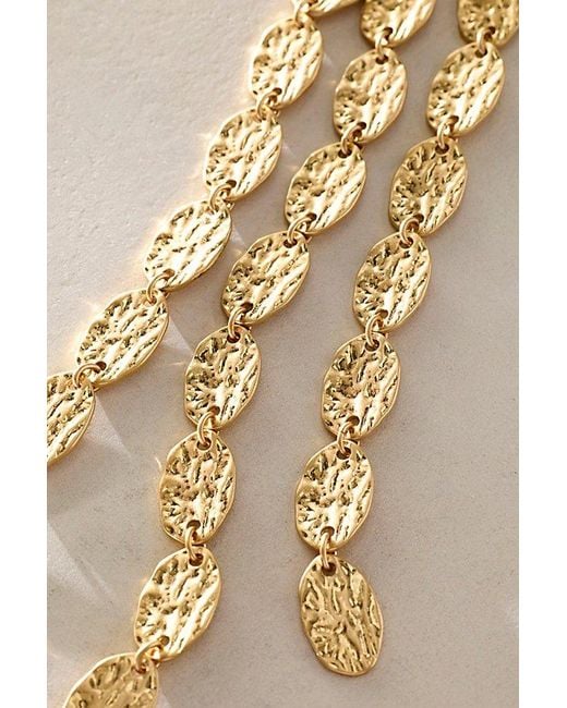 Free People Natural Zinnia Pendant Necklace