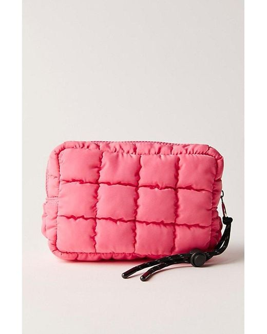 Fp Movement Pink Quilted Mini Case