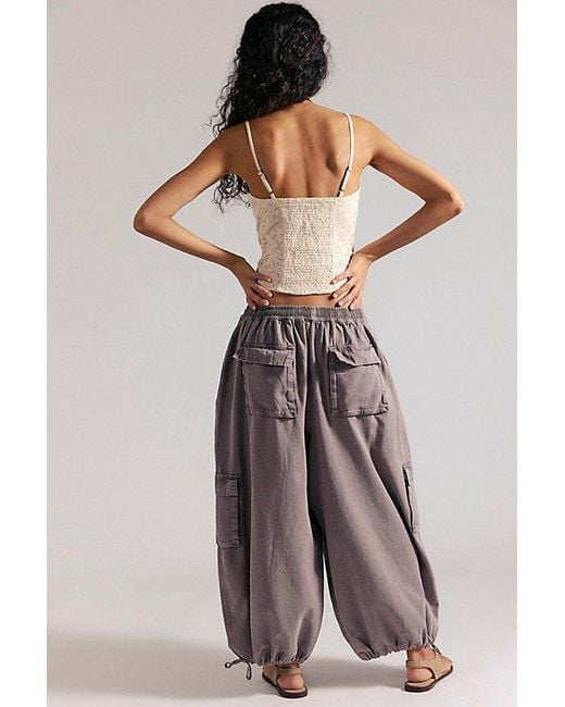 Free People Multicolor Bobbi Pull-On Cargo Trousers